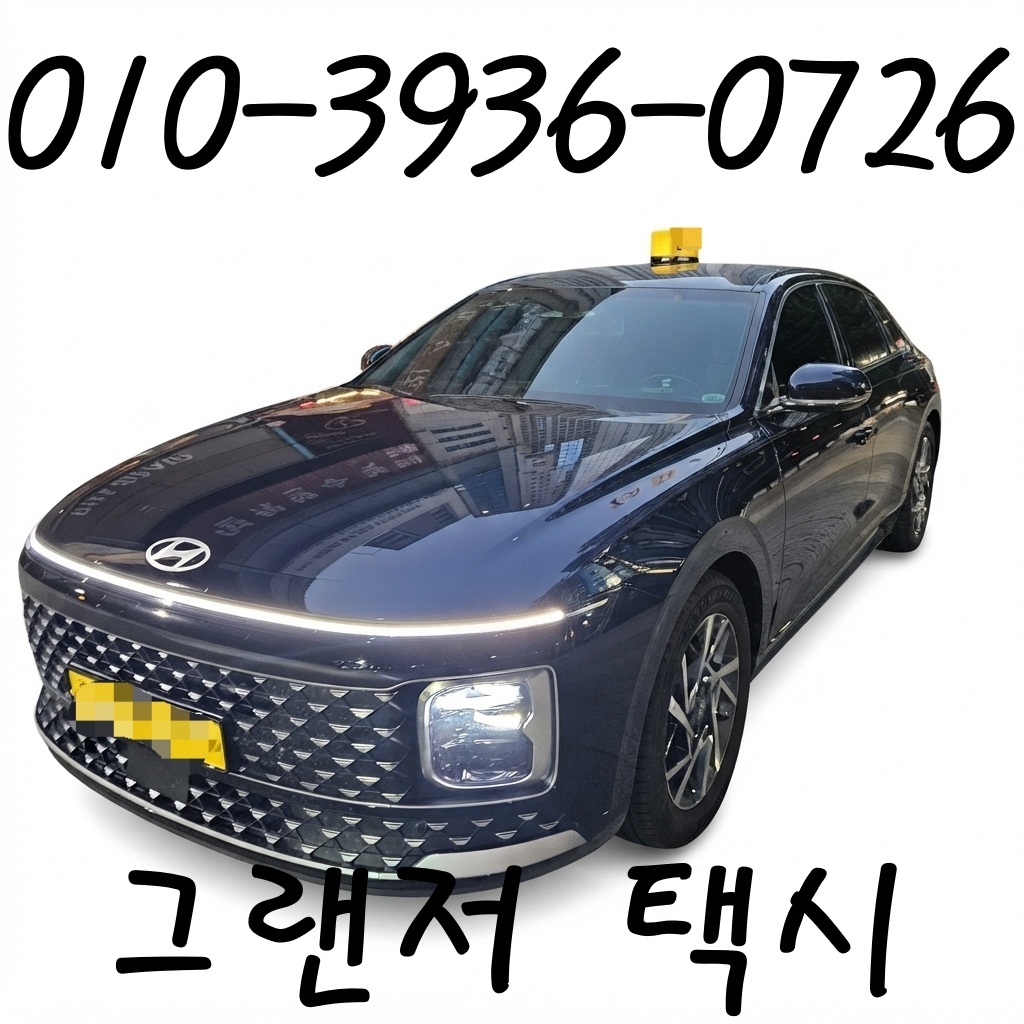 장거리택시 그랜저 세단